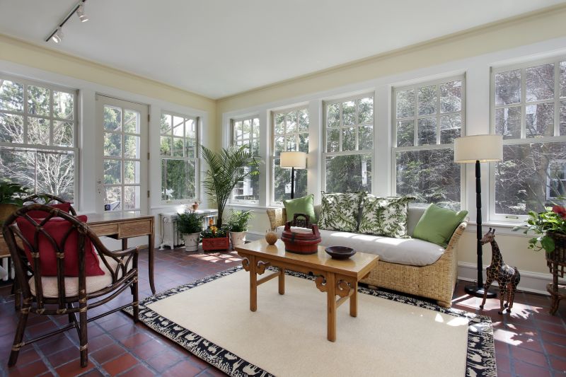 Sunroom with Cozy Furnishings